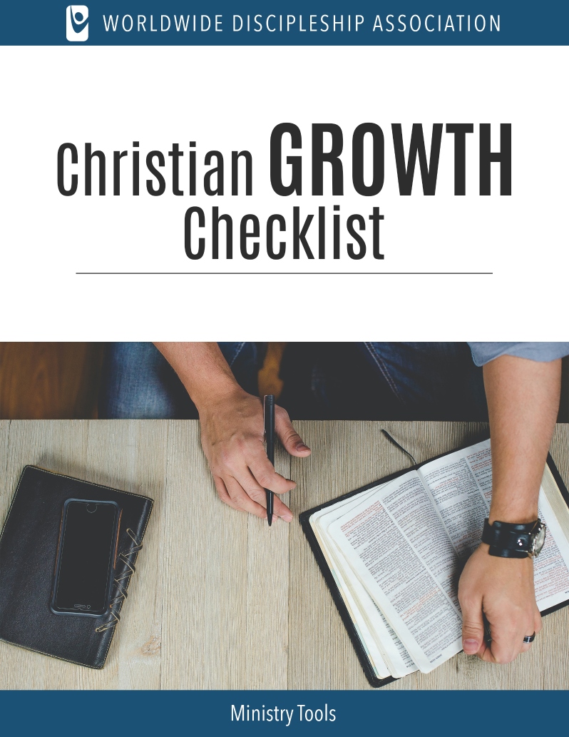 Christian Growth Checklist (PDF)